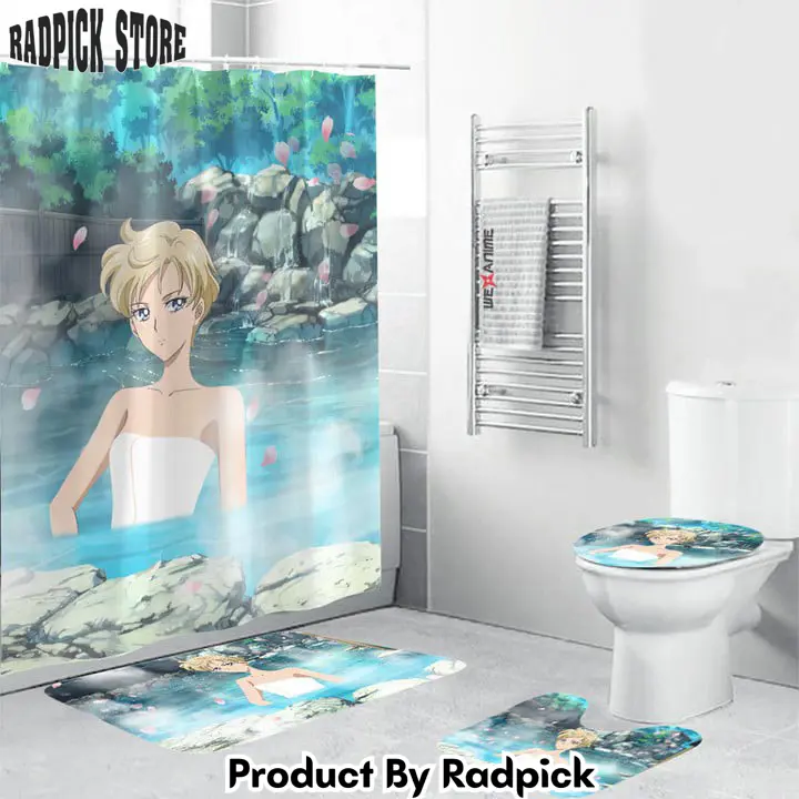 Sailor moon girls hot spring sailor uranus haruka tenou combo bathroom set   rp0205999